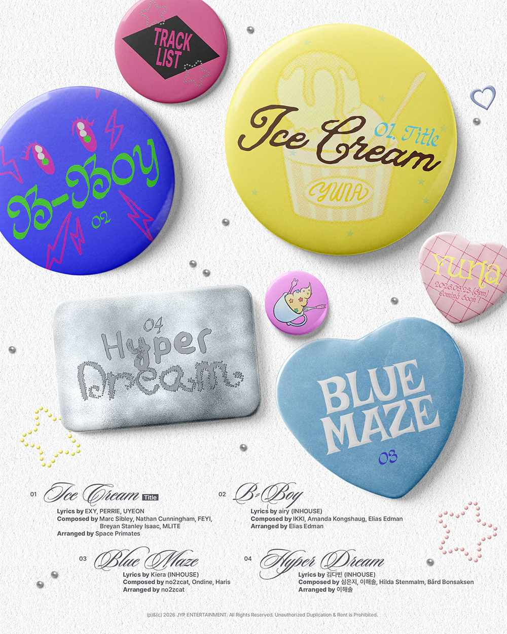 [APPLE MUSIC POB] YUNA (ITZY) - Ice Cream (Photobook Ver.) - Image 3