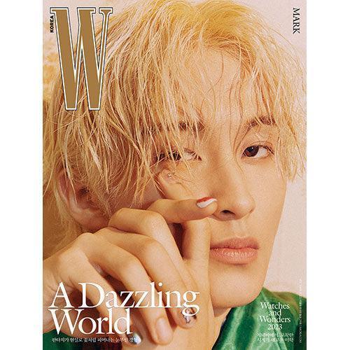W KOREA 2023.05 - NCT MARK COVER - Image 4